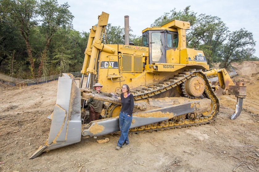 Машинист бульдозера