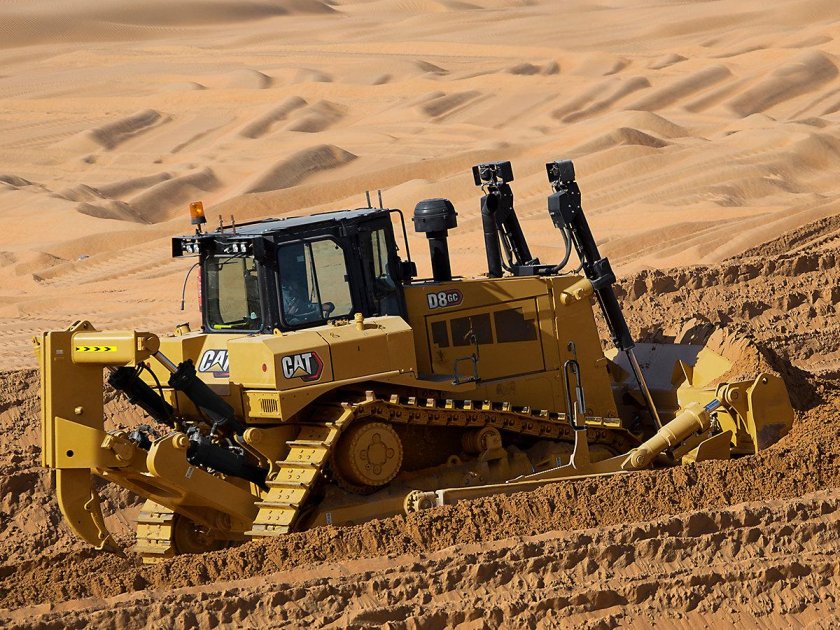 Бульдозер Cat d8