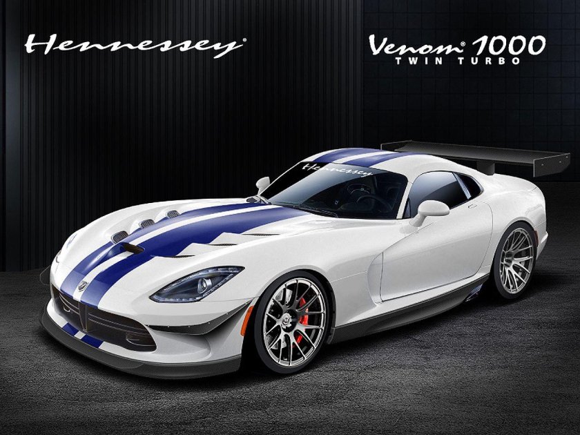 Dodge Viper Hennessey Venom 1000 Twin Turbo