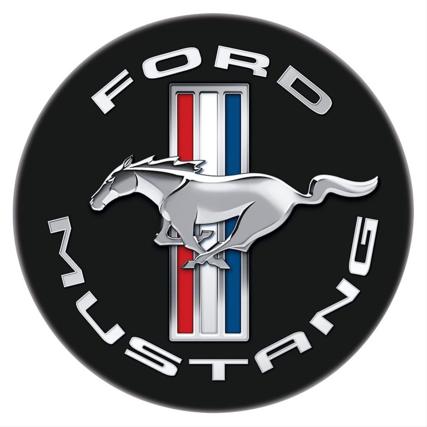 Мустанг значок
