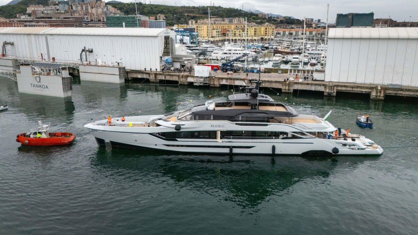 Яхта custom line 120