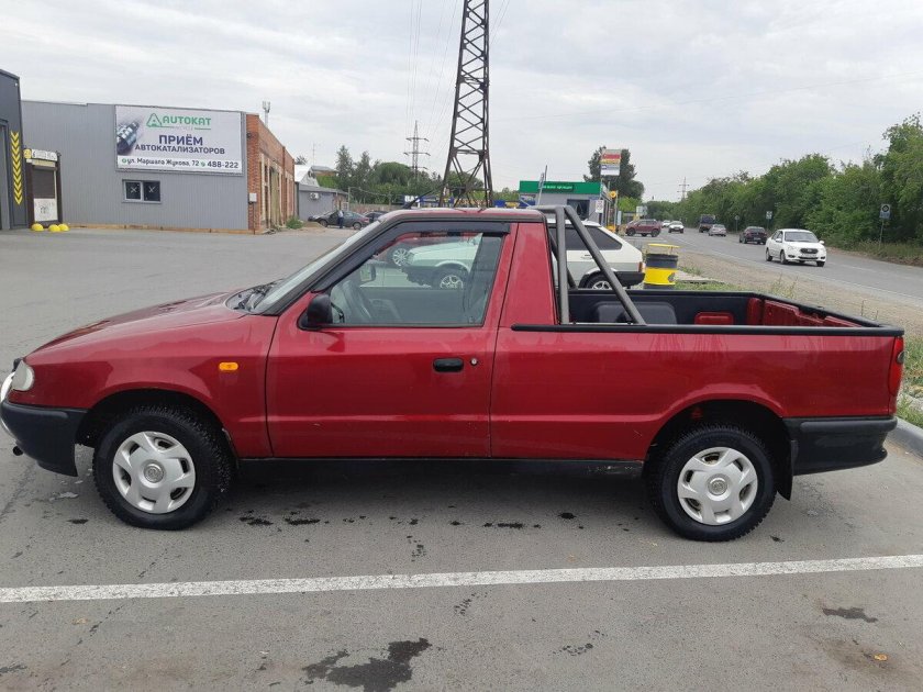 Skoda Felicia Pickup грузоподъёмность