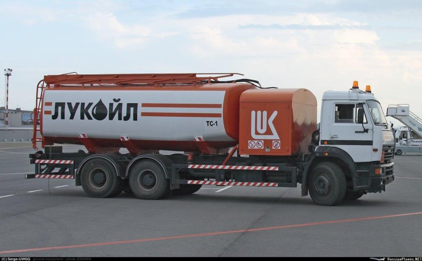 Бензовоз Лукойл Мерседес