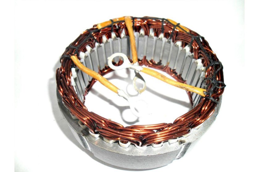 Обмотка (статор генератора 100а ген.5122,5102) ПРАМО