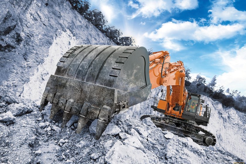 Экскаватор Hitachi ex1200-7