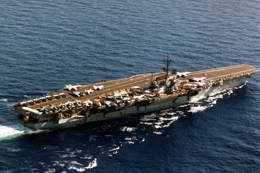 USS Saratoga CV-60