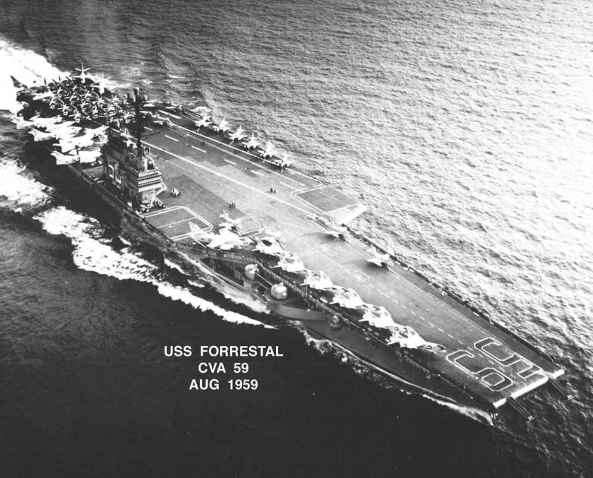 USS Forrestal CV-59