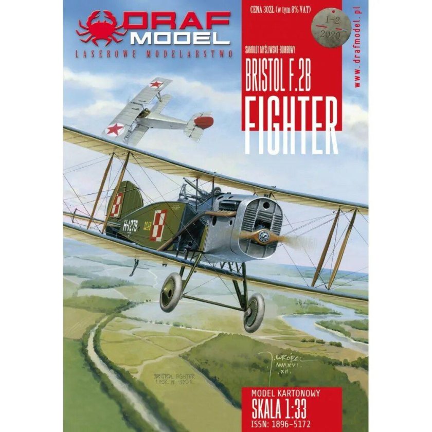 Draf models Bristol f.2b винт