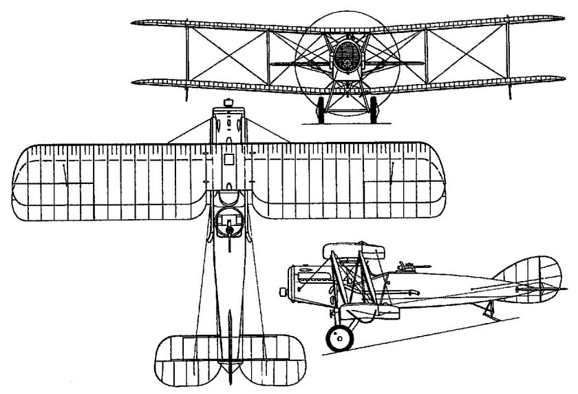 Самолет Bristol f2b