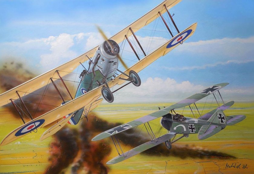Самолет Bristol f2b