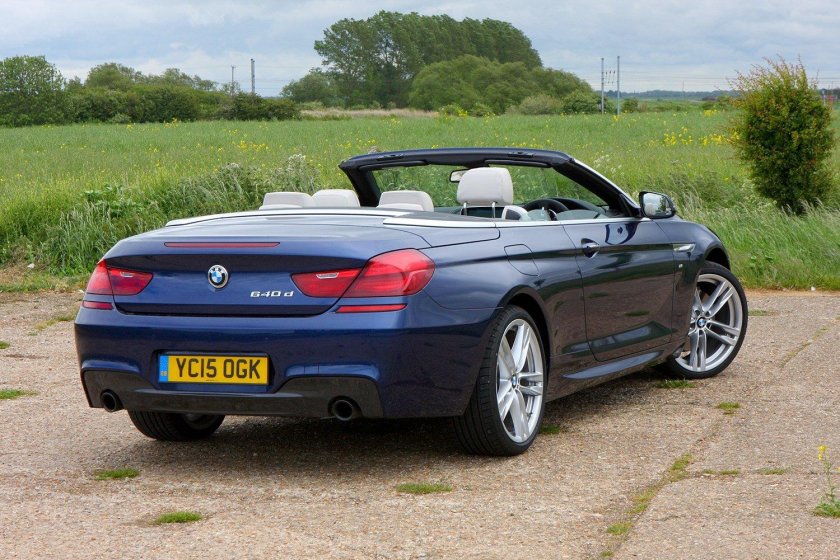 БМВ 6 кабриолет