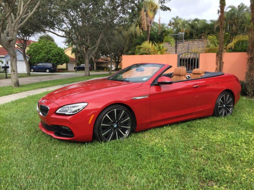 BMW 6 кабриолет