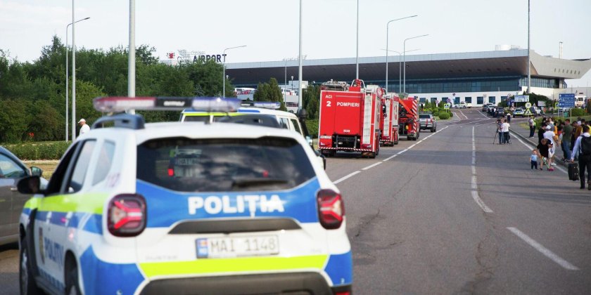 Полицейская машина Молдова