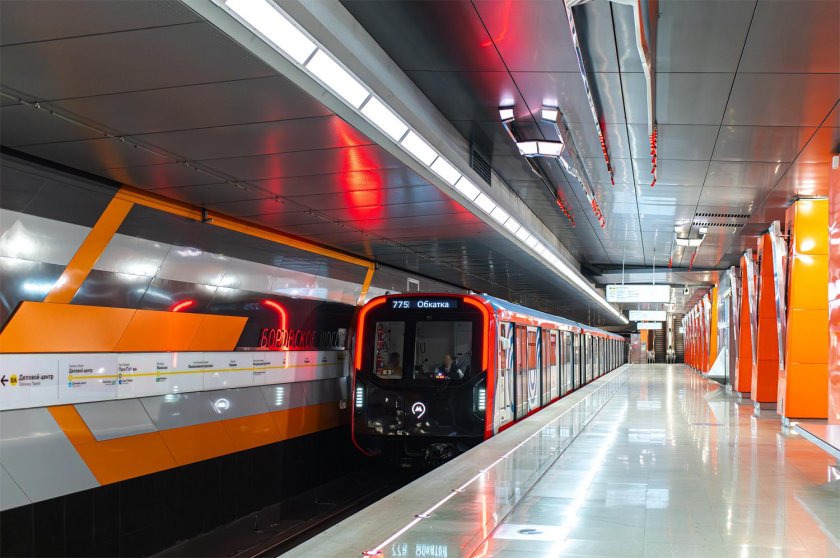 Москва вагон метро