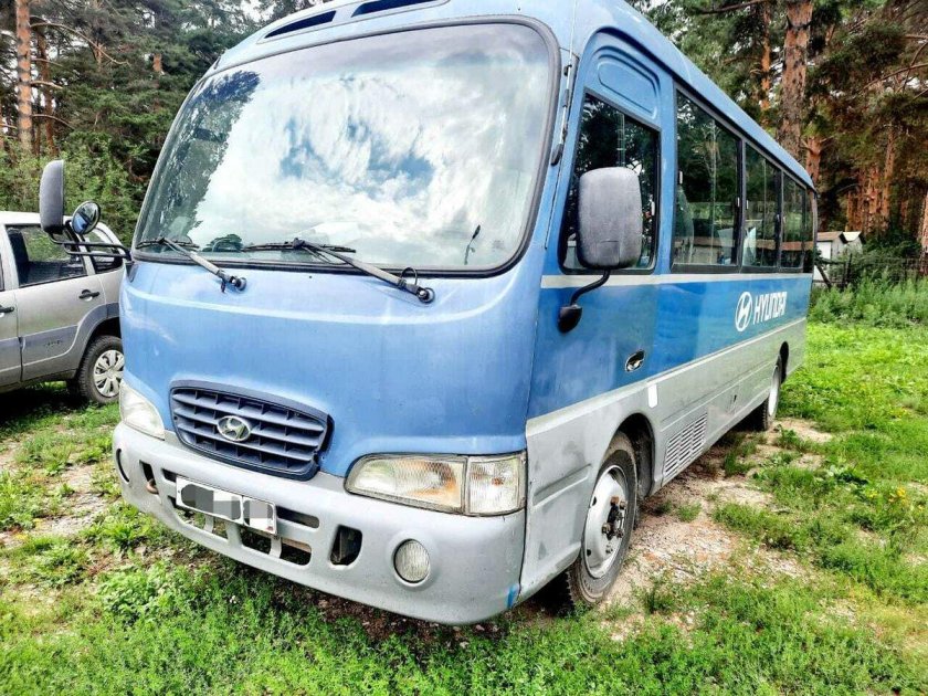 Микроавтобус hyundai county