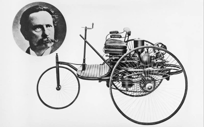 Первый автомобиль 1885 Карл Бенц