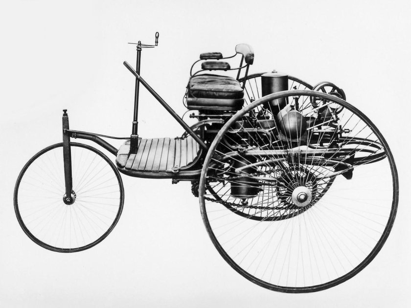 Benz Patent-Motorwagen 1886 двигатель