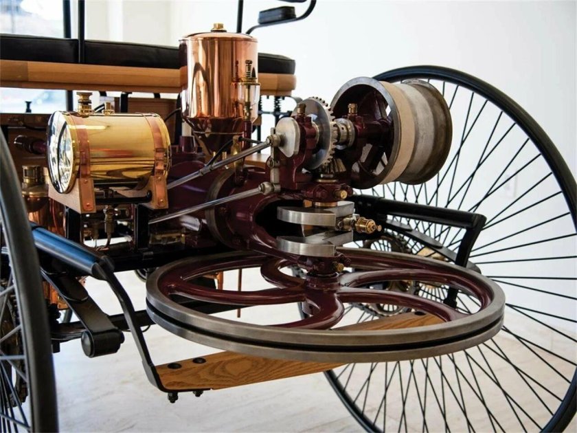 Benz Patent-Motorwagen 1886 двигатель