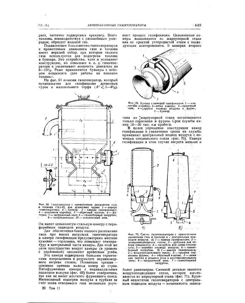 Газогенератор для автомобиля схема чертежи