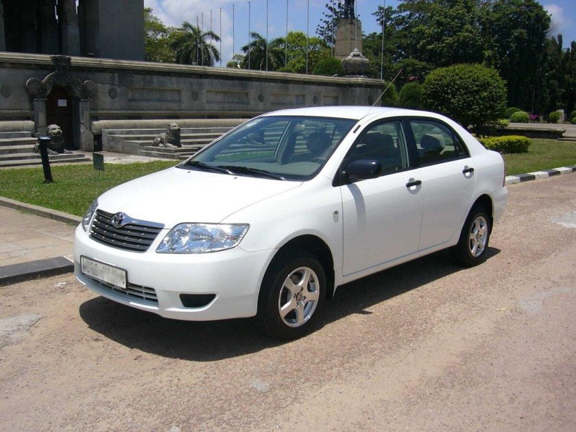 Тойота Королла 121 кузов