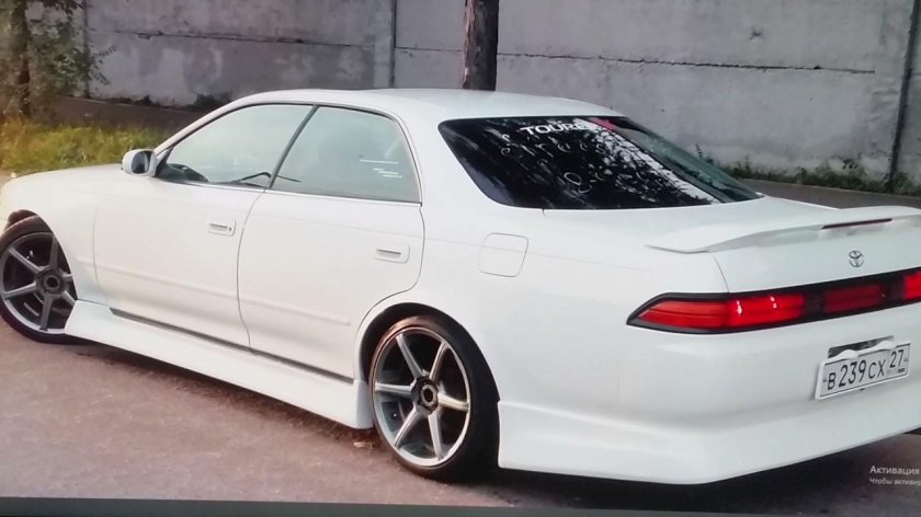 Тойота Марк 2 90 белый