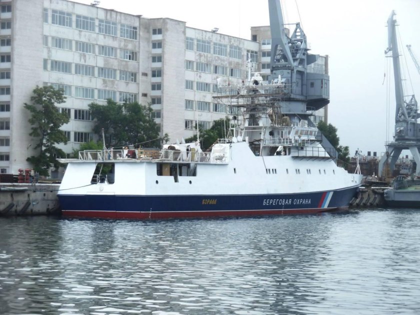 Сторожевой пограничный корабль «коралл» проекта 22460