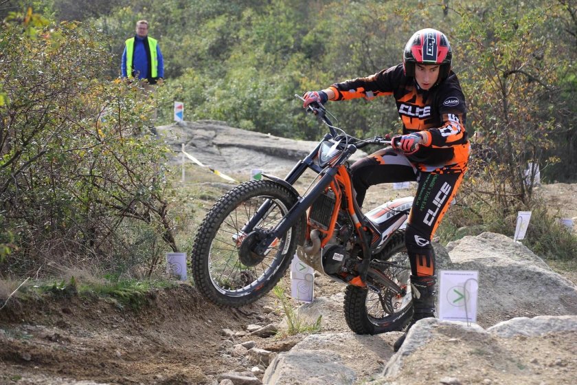 Мото соревнования триал