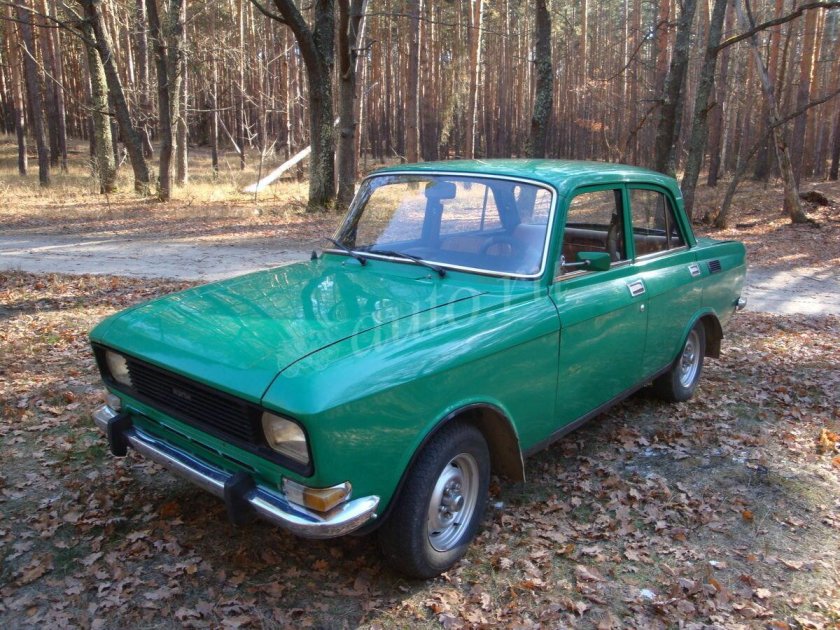 Москвич 2140 зеленый