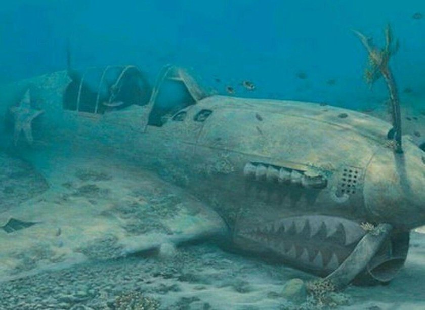 Затонувшие самолеты второй мировой войны