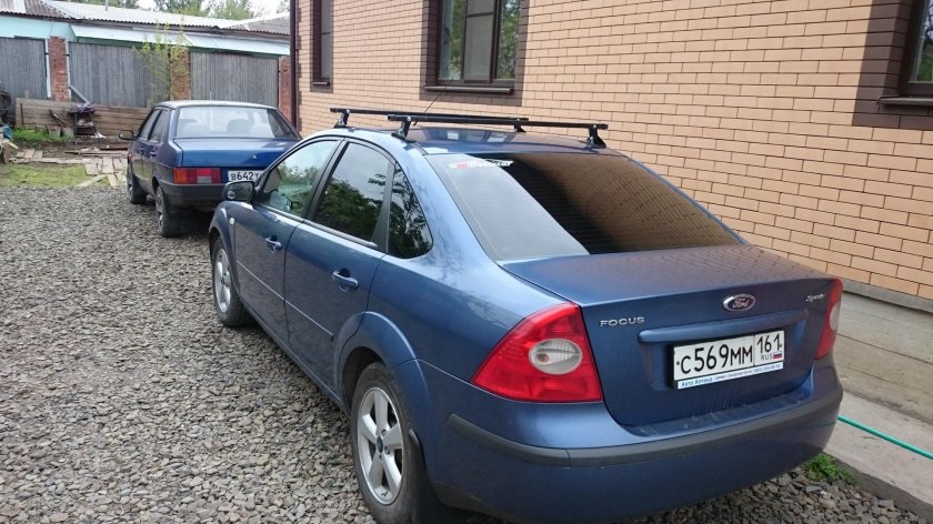 Багажник на крышу автомобиля Форд фокус 2 седан