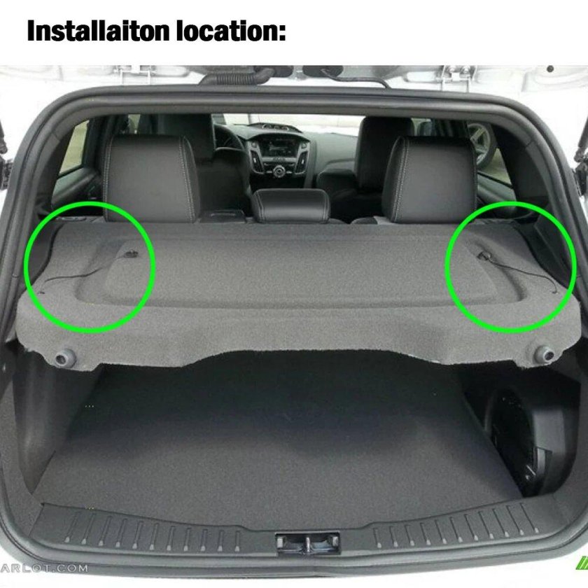 Держатель полки багажника Форд фокус 2