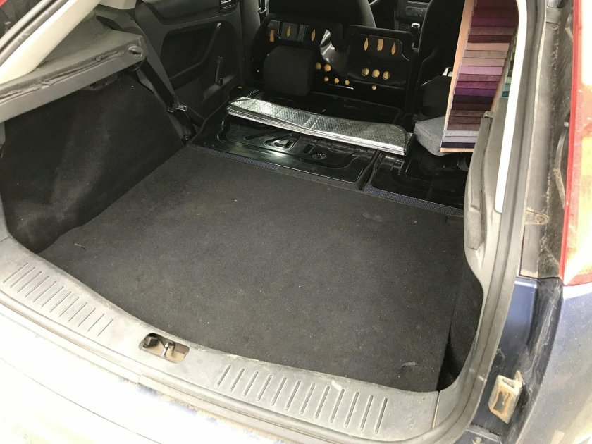 Ширина багажника Форд фокус 2 хэтчбек