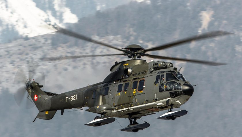 Super Puma вертолет