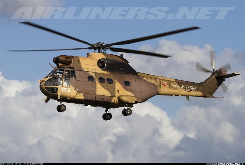 Модель «sa330 Пума» вертолет