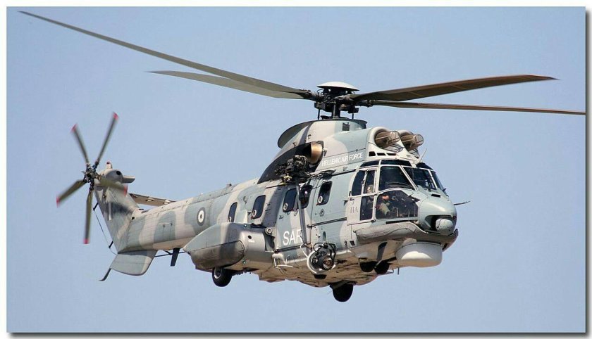 Вертолет as 332 super Puma