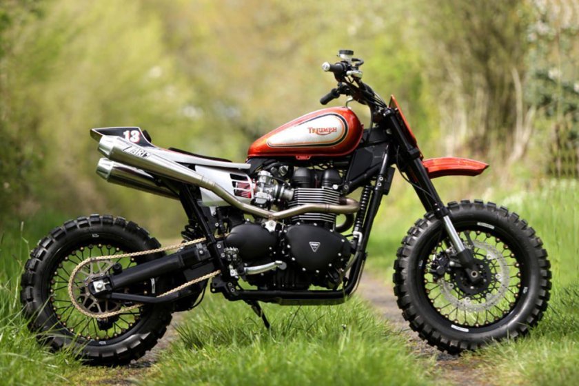 Скремблер мотоцикл