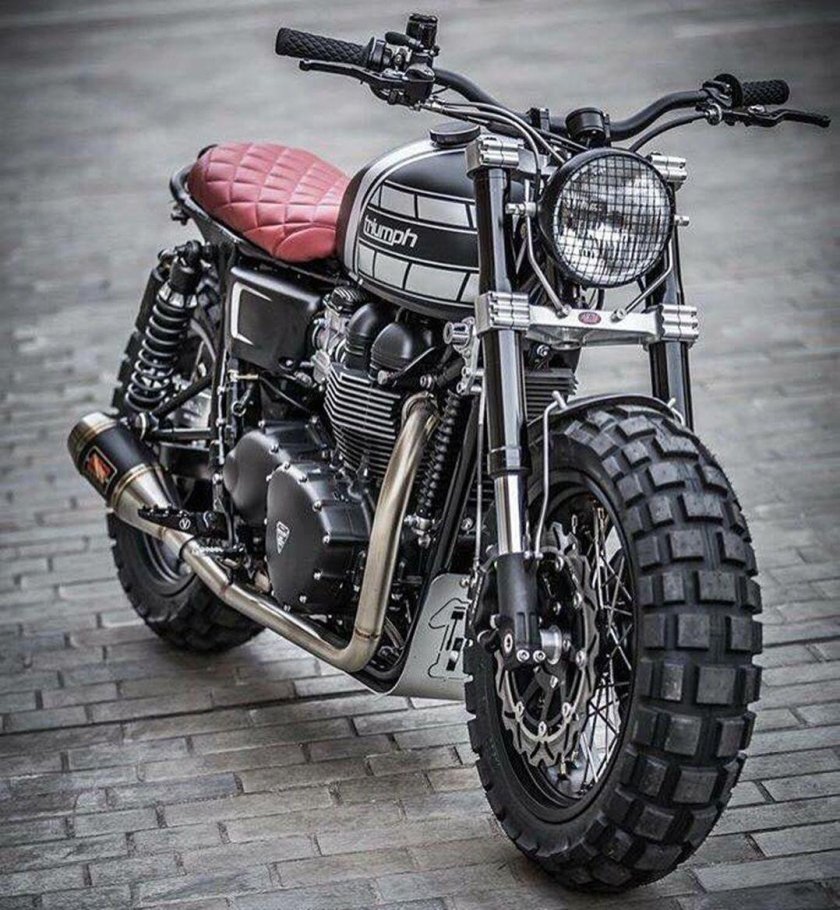 Мотоцикл Триумф скремблер