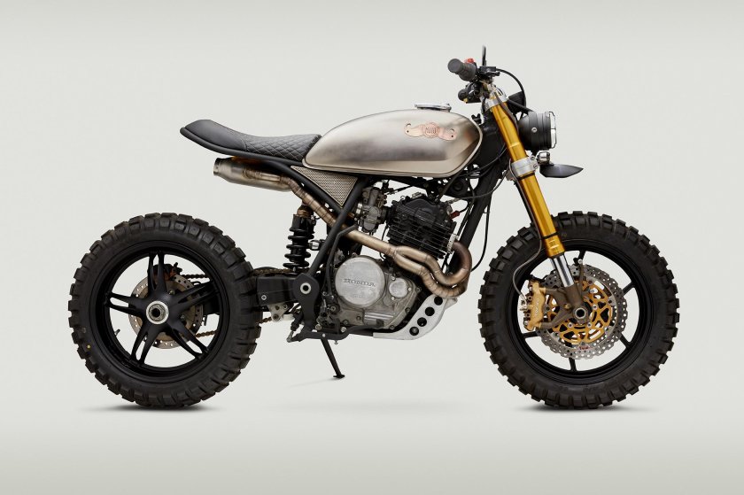 Xl600 скремблер