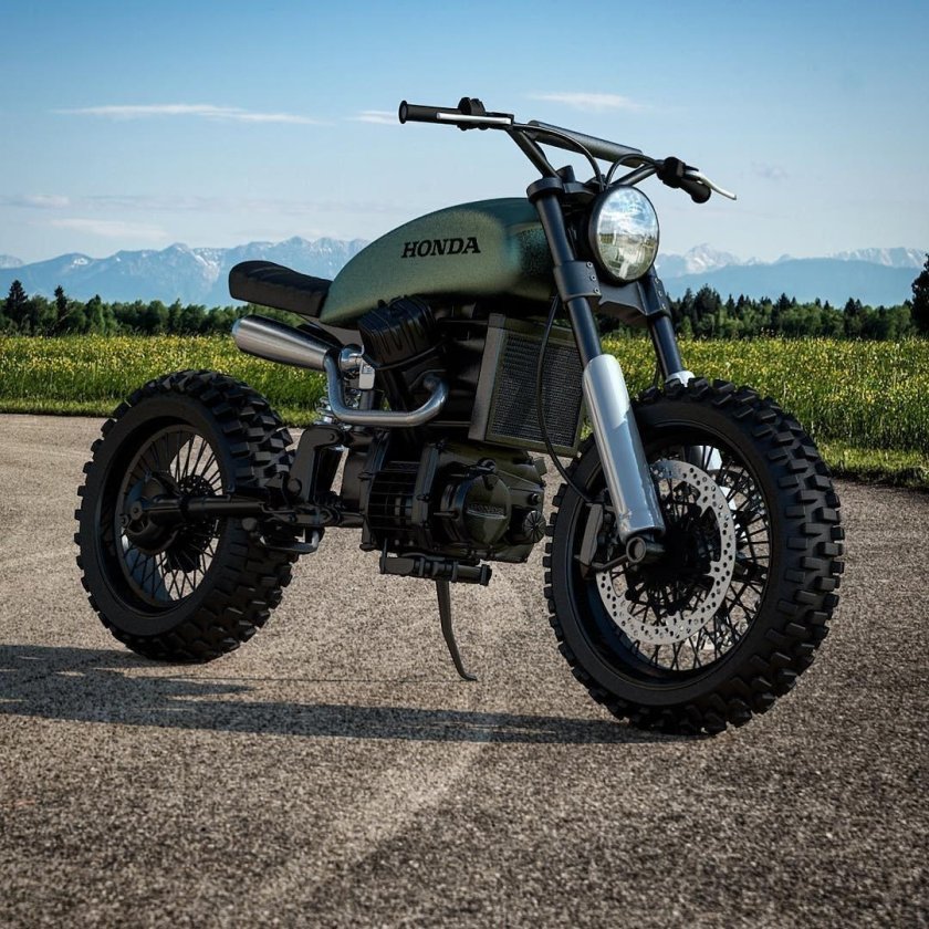 Honda cx500 Scrambler