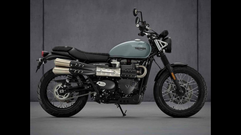 Мотоцикл Триумф стрит скремблер