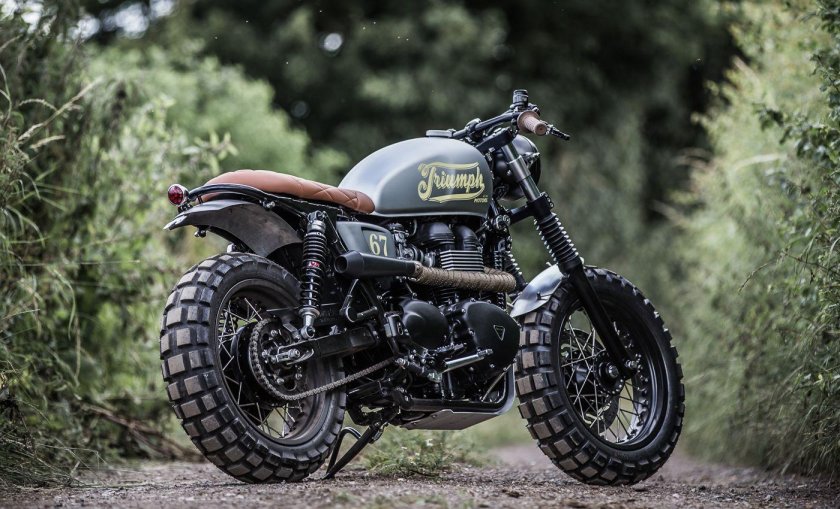 Мотоцикл Triumph Scrambler