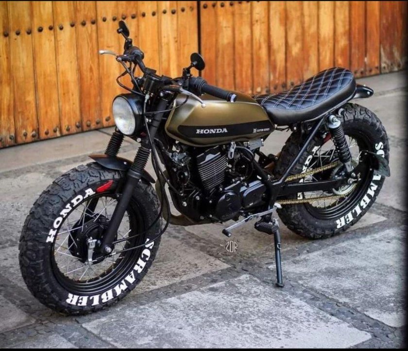 Honda 125 scrambler
