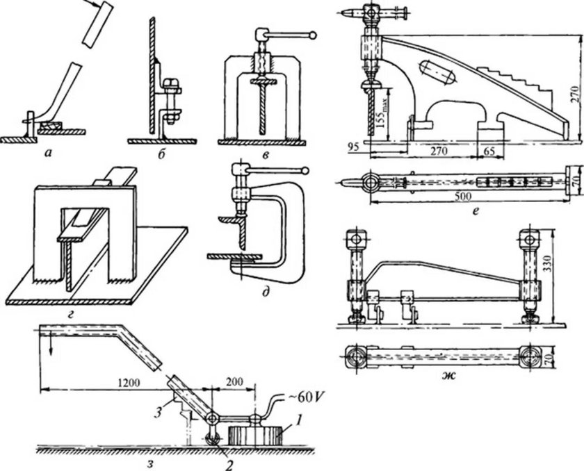 Сборочный кондуктор для сварки чертеж