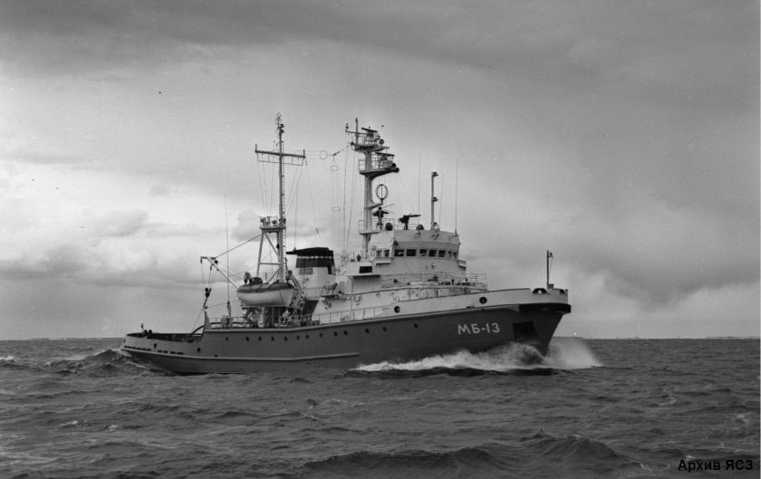 Морской буксир МБ-12 проекта 745мб