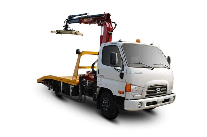 Эвакуатор с манипулятором Hyundai HD 78
