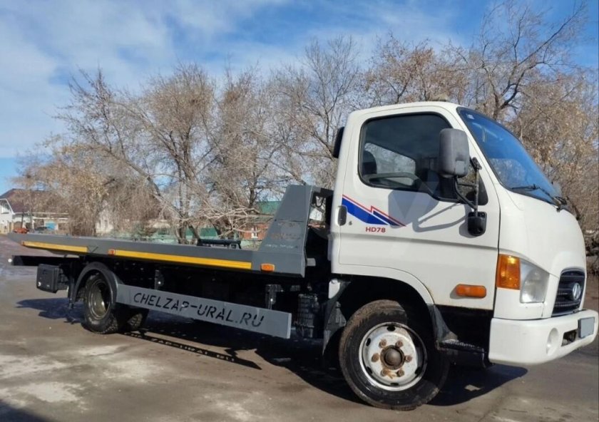 Эвакуатор со сдвижной платформой