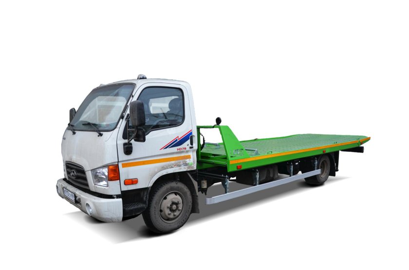 Эвакуатор со сдвижной платформой