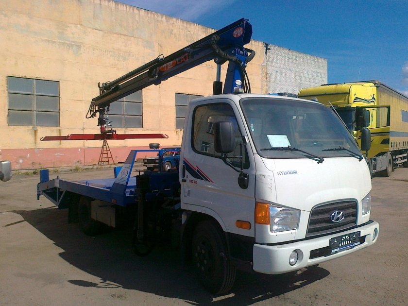 Эвакуатор Hyundai HD 78