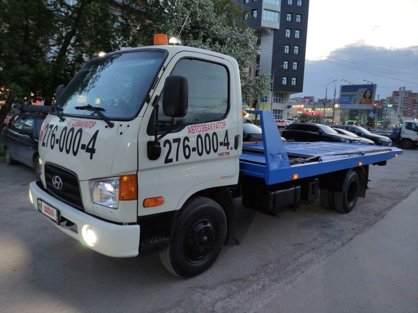 Эвакуатор автовоз hyundai hd78