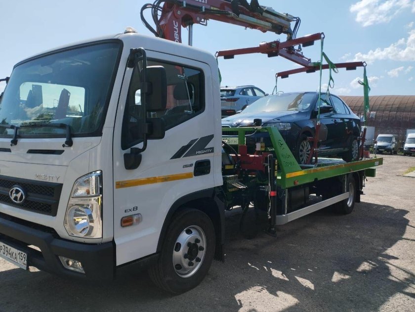 Эвакуатор с манипулятором